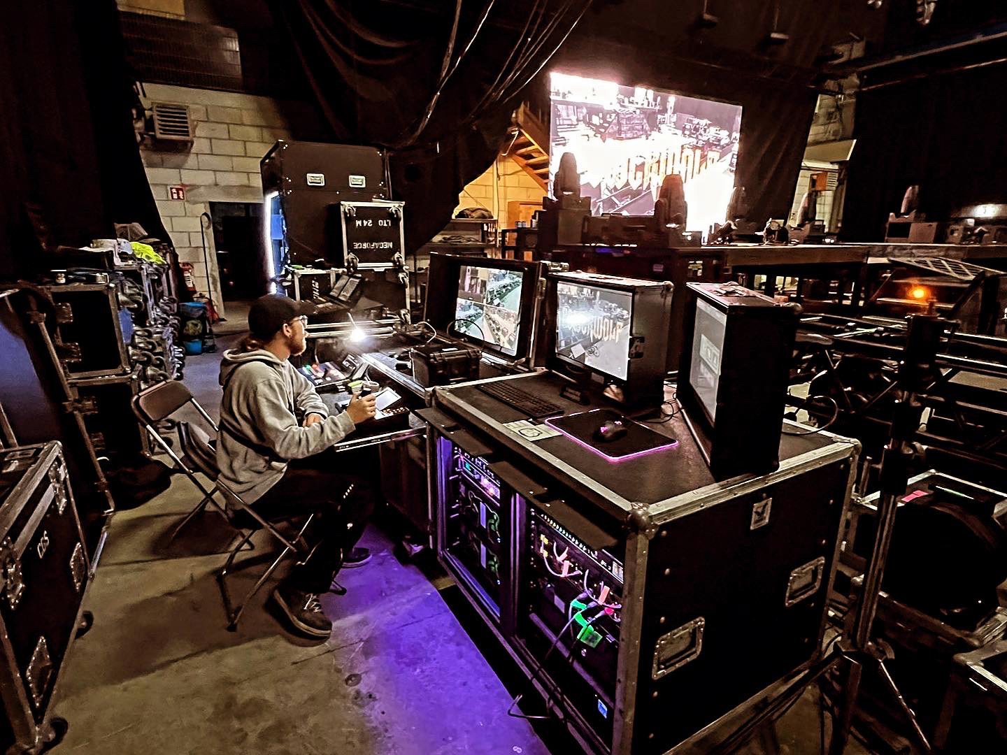 Portrait Regieraum – Broadcast